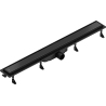 Mexen Flat ABS douchegoot 2-in-1 70 cm, zwart - 1769070