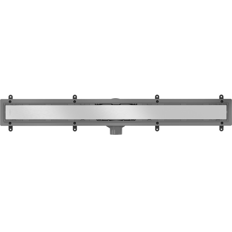 Mexen Flat Abs Flat ABS Linearablauf 2w1 90 cm, Edelstahl - 1069090
