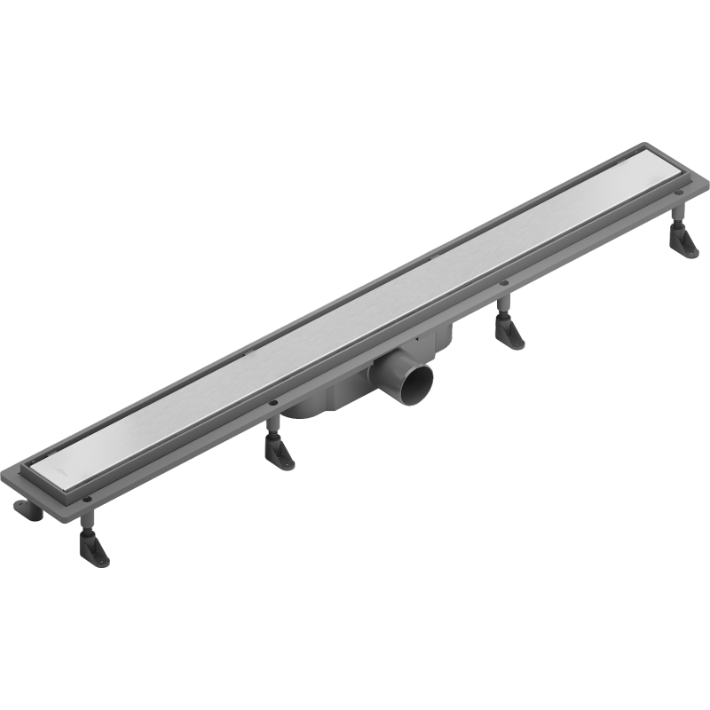 Mexen Flat Abs Flat ABS escoamento linear 2 em 1 90 cm, inox - 1069090