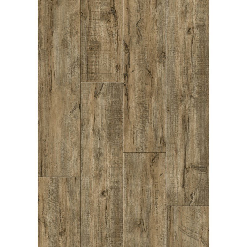 Mexen El Paso vinyl panelen 1240 x 182 mm SPC 6,5 mm, IXPE onderlaag 1,5 mm, 4 V-groef, Walnoot - F1069-1240-182-505-4V1-03
