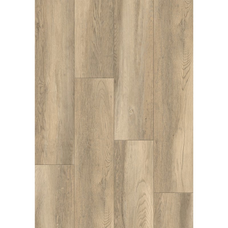 Mexen Modesto panneaux en vinyle 1240 x 182 mm SPC 6,5 mm, sous-couche IXPE 1,5 mm, 4 V-Fuga, Chêne - F1103-1240-182-505-4V1-01