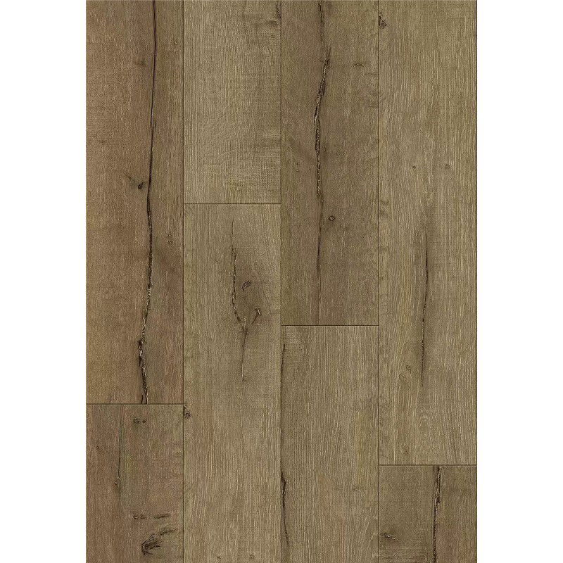 Mexen Yonkers vinyl panelen 1240 x 182 mm SPC 6,5 mm, IXPE ondervloer 1,5 mm, 4 V-Voeg, Eik - F1107-1240-182-505-4V1-01