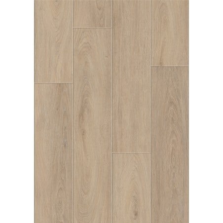 Mexen Palmdale Vinylelemente 1240 x 182 mm SPC 6,5 mm, IXPE Unterlage 1,5 mm, 4 V-Fuge, Eiche - F1127-1240-182-505-4V1-01