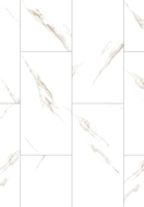 Mexen River White  vinilne ploče 610 x 305 mm SPC 6,5 mm, podloga IXPE 1,5 mm, 4 V-fuga, Jazz White - F1150-0610-305-505-4V1-90