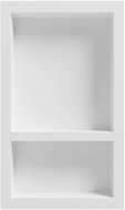 Mexen X-Wall-S niša polica SMC s prirubnicom 68,6 x 40,7 cm, bijela - 1901694109