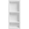 Mexen X-Wall-S étagère encastrée SMC avec rebord 99,1 x 40,7 cm, blanc - 1901994109