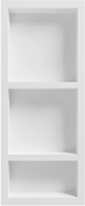 Mexen X-Wall-S SMC süvendriiul äärega 99,1 x 40,7 cm, valge - 1901994109