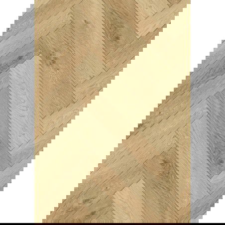 Mexen Anniston vinylplanken visgraat 635 x 127 mm SPC 6,5 mm, IXPE onderlaag 1,5 mm, 4 V-voeg, Eik - F1171-0635-127-505-4V1-01