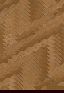 Mexen Overland Park panneaux vinyles chevrons 635 x 127 mm SPC 6,5 mm sous-couche 1,5 mm, 4 V-Joint, Jatoba