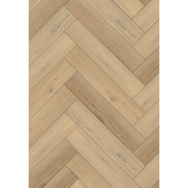 Mexen Rocky Mountain vinylpanelen visgraat 635 x 127 mm SPC 6,5 mm, onderlaag 1,5 mm, 4 V-Voeg, Eik - F1184-0635-127-505-4V1-01