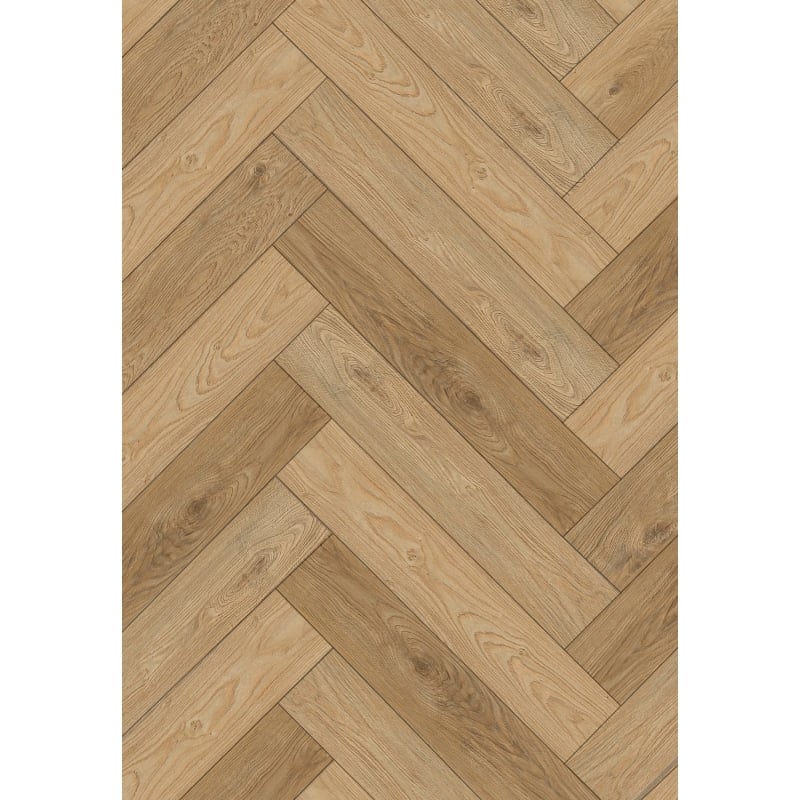 Mexen Sunset Hills vinüülpaneelid chevron muster 635 x 127 mm SPC 6,5 mm, alus 1,5 mm, 4 V-liist, Tamm
