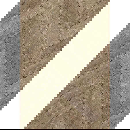 Mexen Windsor vinyl panelen visgraat 635 x 127 mm SPC 6,5 mm, onderlaag IPEX 1,5 mm, 4 V-groef, Eik - F1167-0635-127-505-4V1-01