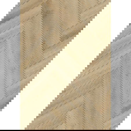 Mexen Worcester  painéis vinílicos padrão espinha de peixe 635 x 127 mm SPC 6,5 mm, base IPEX 1,5 mm, 4 V-Fuga, Carvalho