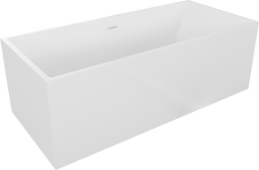 Mexen Vigo samostojeća kada 178,5 x 80 cm, bijela, bijeli preljev - 51251788000-20
