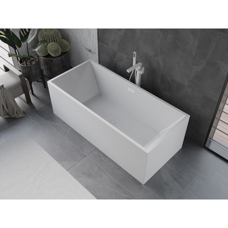 Mexen Vigo vaba seisev vann 178,5 x 80 cm, valge, valge ülevool - 51251788000-20