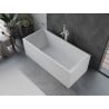Mexen Vigo freistehende Badewanne 178,5 x 80 cm, weiß, weißer Überlauf - 51251788000-20