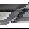 Mexen Vigo vrijstaande badkuip 178,5 x 80 cm, wit, overloop gun metal - 51251788000-95