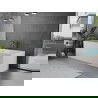 Mexen Vigo vrijstaande badkuip 178,5 x 80 cm, wit, overloop gun gray geborsteld - 51251788000-66