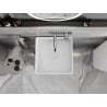 Mexen Adora freestanding washbasin made of conglomerate 45 x 45 cm, white matte - 26564500