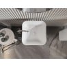 Mexen Ria freistehendes Waschbecken aus Konglomerat 45 x 45 cm, weiß matt - 26584500