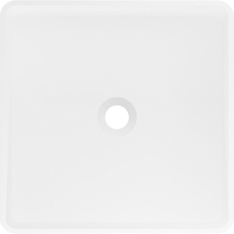 Mexen Adora vabaltseisev valamu konglomeraadist 45 x 45 cm, valge matt - 26564500