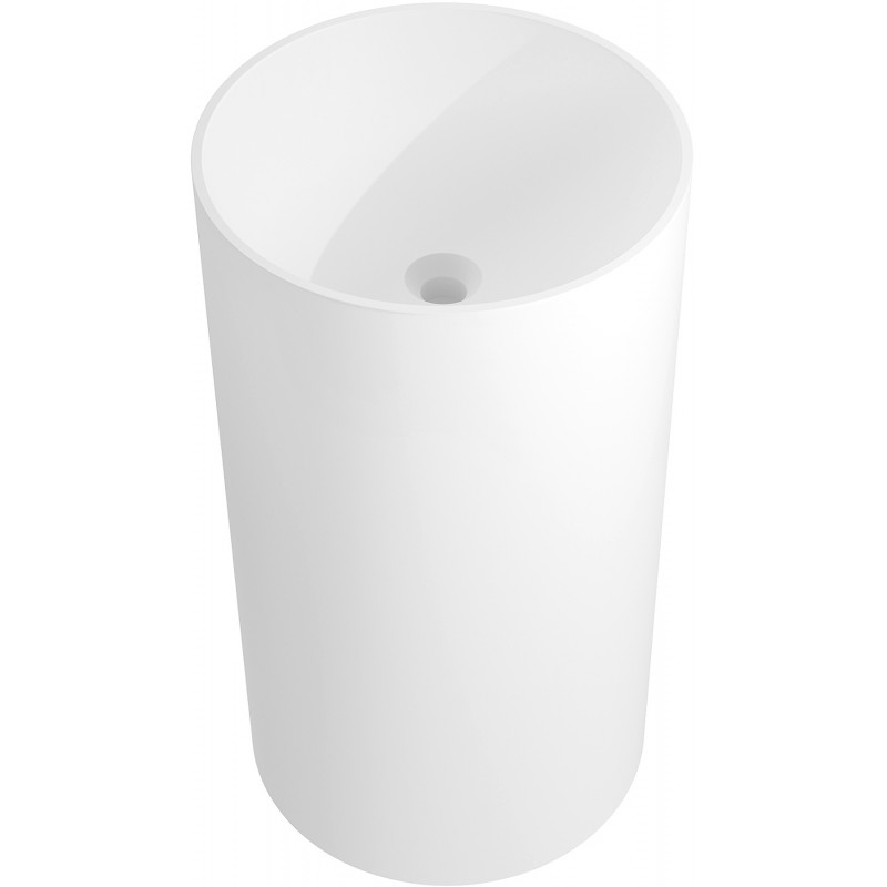 Mexen Ajax-01 lavabo autoportante in conglomerato 45 x 45 cm, bianco opaco - 26504500
