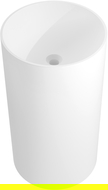 Mexen Ajax-01 freistehendes Waschbecken aus Konglomerat 45 x 45 cm, weiß matt - 26504500