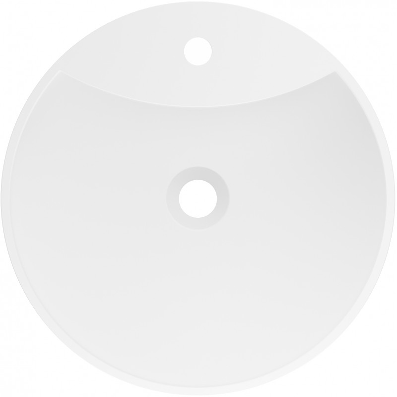 Mexen Ajax-02 lavabo independiente de conglomerado 45 x 45 cm, blanco mate - 26514500