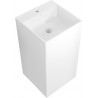 Mexen Belen iseseisev valamu konglomeraadist 45 x 45 cm, valge matt - 26604500