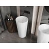 Mexen Onyx-03 lavabo autoportant en conglomérat 45 x 45 cm, blanc mat - 26534500