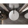 Mexen Onyx-03 lavabo autoportant en conglomérat 45 x 45 cm, blanc mat - 26534500