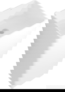 Mexen Adora fräistoungend Lavabo aus Konglomerat 45 x 45 cm, wäiss matted - 26564500