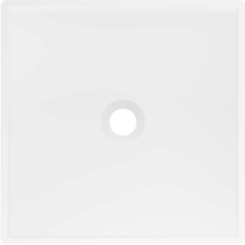 Mexen Xola-1 vabaltseisev valamu konglomeraadist 40 x 40 cm, valge matt - 26594000