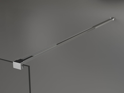 Mexen soporte simple para mampara de ducha 6-8 mm, cromo - 800-01-01