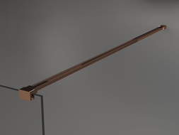 Mexen vienkāršs stiprinājums dušas sieniņai 6-8 mm, rozā zelts - 800-01-60