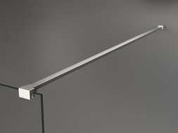 Mexen simple bracket for shower wall 6-8 mm, brushed nickel - 800-01-97