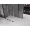 Mexen Velar klizna tuš-kabina za klizna vrata 90 x 120 cm, prozirna, gun metal - 871-090-120-01-95