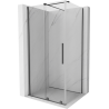 Mexen Velar cabine de douche coulissante 110 x 85 cm, transparent, gun metal - 871-110-085-01-95