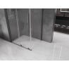 Mexen Velar sliding shower enclosure 110 x 90 cm, transparent, gun metal - 871-110-090-01-95