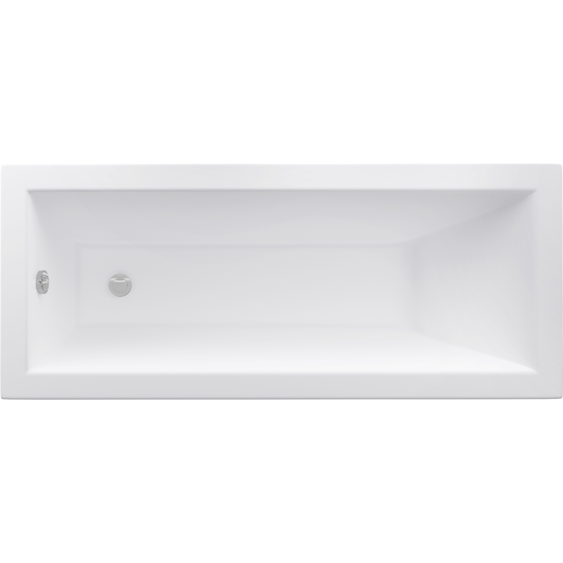 Mexen Cubik bañera rectangular 170 x 70 cm con carcasa, blanco - 55031707000X