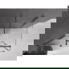 Mexen Velar Duschkabine schiebbar 120 x 85 cm, transparent, pistolenmetall - 871-120-085-01-95