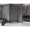 Mexen Velar sliding shower cabin 120 x 120 cm, transparent, gun metal - 871-120-120-01-95