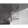 Mexen Velar sliding shower cabin 120 x 120 cm, transparent, gun metal - 871-120-120-01-95