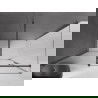Mexen Velar Duschkabine 140 x 80 cm, transparent, gun metal - 871-140-080-01-95
