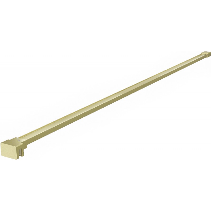 Mexen supporto semplice per parete doccia 6-8 mm, oro spazzolato - 800-01-55