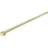 Mexen suporte reto para parede de duche 6-8 mm, dourado escovado - 800-01-55