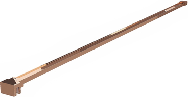 Mexen steun voor douchewand, roze goud - 800-01-60