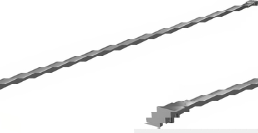 Mexen einfachen Stützarm fir Duschwand 6-8 mm, gun metal - 800-01-95