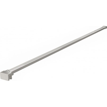 Mexen soporte para pared de ducha, níquel cepillado - 800-01-97