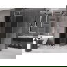 Mexen Velar schuifdouchecabine 110 x 110 cm, grafiet, chroom - 871-110-110-41-01